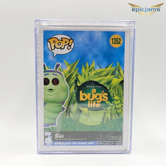 Loungefly SDCC LE Disney A Bug's Life Mini Backpack Bag and Heimlich Pop Bundle - Picture 10 of 10